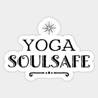 Yoga Soulsafe Gift For Yoga Lovers Sticker